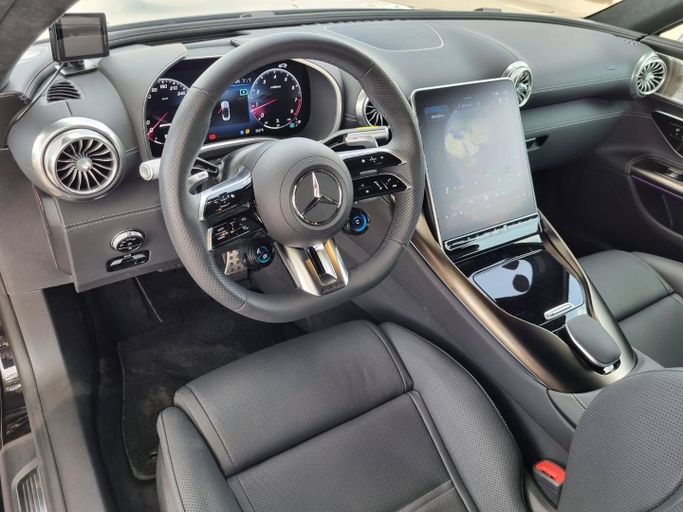 Used Mercedes-Benz SL-Class AMG 63 AMG IV (R232), 4.0 l, 2023 in Dubai by Saeed Auto, Black color. Japanese Specs | AUTO.AE