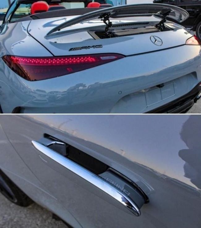 Новый Mercedes-Benz SL-Class AMG 63 AMG IV (R232), 4.0 л, 2023 в Дубае от Falcons GT Motors FZCO Серебристый цвет. Other | AUTO.AE