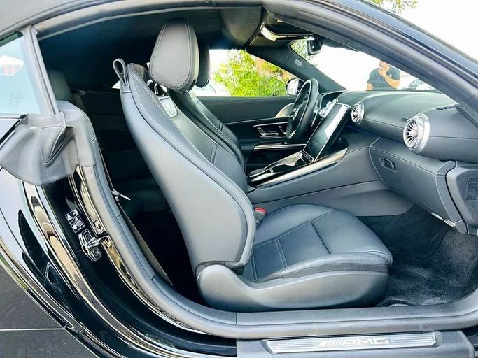 Used Mercedes-Benz SL-Class AMG 63 AMG IV (R232), 4.0 l, 2024 in Dubai by Mirza Automobile FZE, Black color. Japanese Specs | AUTO.AE