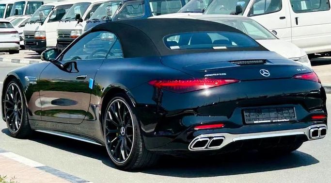 Used Mercedes-Benz SL-Class AMG 63 AMG IV (R232), 4.0 l, 2024 in Dubai by Mirza Automobile FZE, Black color. Japanese Specs | AUTO.AE