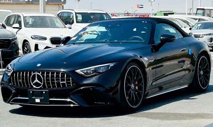 Used Mercedes-Benz SL-Class AMG 63 AMG IV (R232), 4.0 l, 2024 in Dubai by Mirza Automobile FZE, Black color. Japanese Specs | AUTO.AE