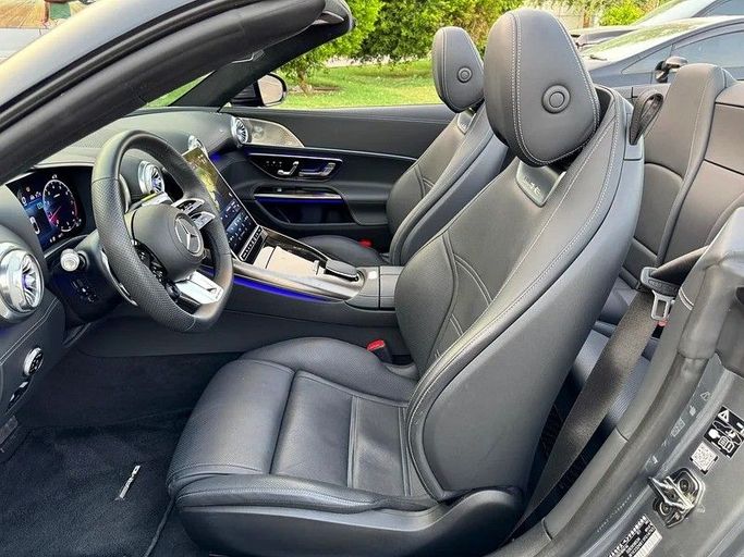 Used Mercedes-Benz SL-Class AMG 63 AMG IV (R232), 4.0 l, 2023 in Dubai by Best Car, Grey color. Japanese Specs | AUTO.AE