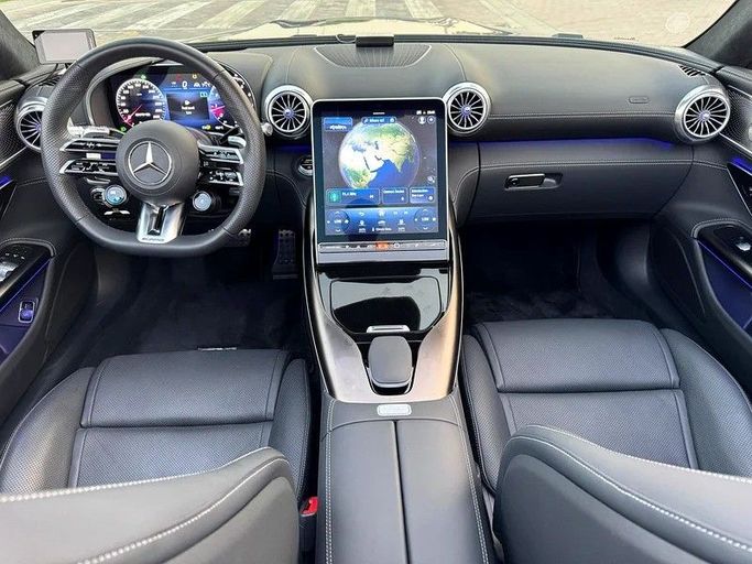 Used Mercedes-Benz SL-Class AMG 63 AMG IV (R232), 4.0 l, 2023 in Dubai by Best Car, Grey color. Japanese Specs | AUTO.AE