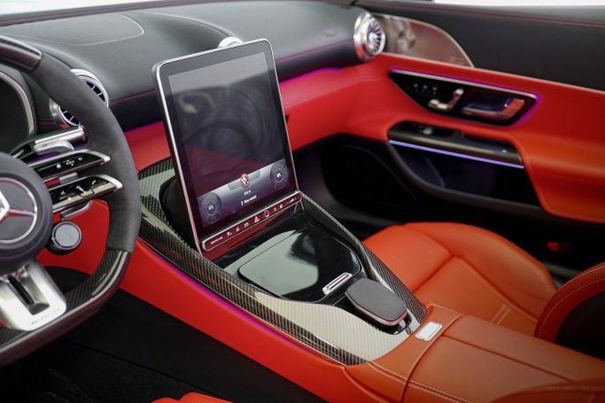 Used Mercedes-Benz SL-Class AMG 43 AMG IV (R232), 2.0 l, 2022 in Dubai by Exotic Cars, Grey color. Other | AUTO.AE