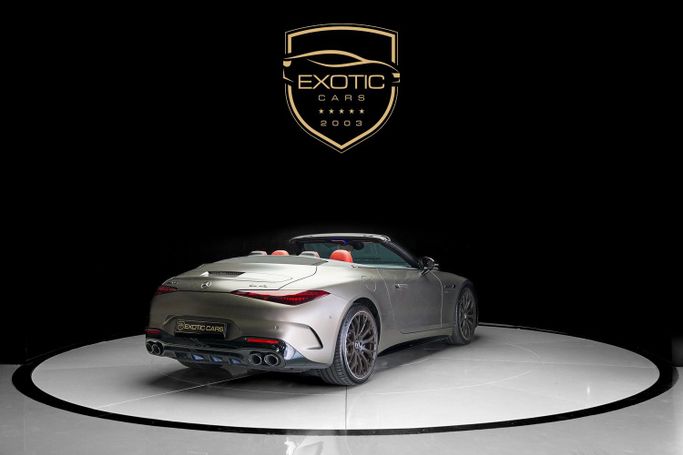 Used Mercedes-Benz SL-Class AMG 43 AMG IV (R232), 2.0 l, 2022 in Dubai by Exotic Cars, Grey color. Other | AUTO.AE