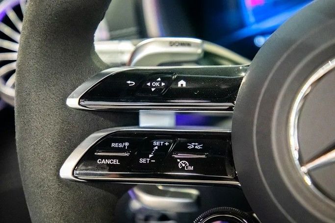 New Mercedes-Benz SL-Class AMG 63 AMG IV (R232), 4.0 l, 2022 in Dubai by Special Art Motors, Grey color. European Specs | AUTO.AE