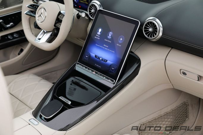 Новый Mercedes-Benz SL-Class AMG 63 AMG IV (R232), 4.0 л, 2023 в Дубае от AUTO DEALS Синий цвет. Европейская | AUTO.AE