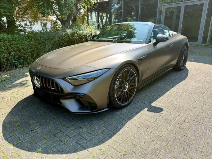 Подержанный Mercedes-Benz SL-Class AMG 63 AMG IV (R232), 4.0 л, 2023 в Дубае от Fair Import Бронзовый цвет. Европейская | AUTO.AE | Объявление #273813
