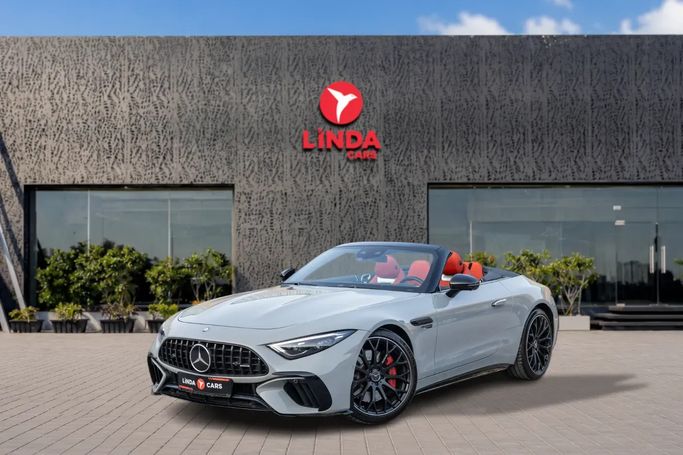مستعملة ⁦Mercedes-Benz SL-Class AMG 55 AMG IV (R232)، 4.0 l، 2022⁩ في في الإمارات, دبي من Linda Cars، اللون رمادي. مواصفات الخليج | AUTO.AE | إعلان #289915