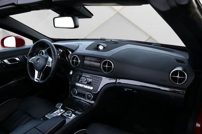 Used Mercedes-Benz SL-Class 350 VI (R231), 3.5 l, 2012 in Dubai by Mohammad Alkarak Motors, Red color. Japanese Specs | AUTO.AE
