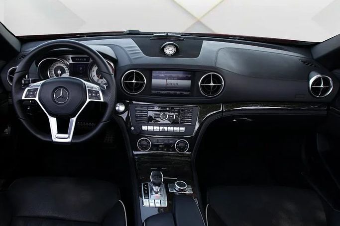 Used Mercedes-Benz SL-Class 350 VI (R231), 3.5 l, 2012 in Dubai by Mohammad Alkarak Motors, Red color. Japanese Specs | AUTO.AE
