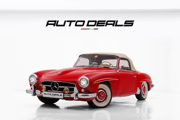 Used Mercedes-Benz SL-Class 190 I (R121), 1.9 l, 1957 in Dubai by AUTO DEALS, Red color. European Specs | AUTO.AE