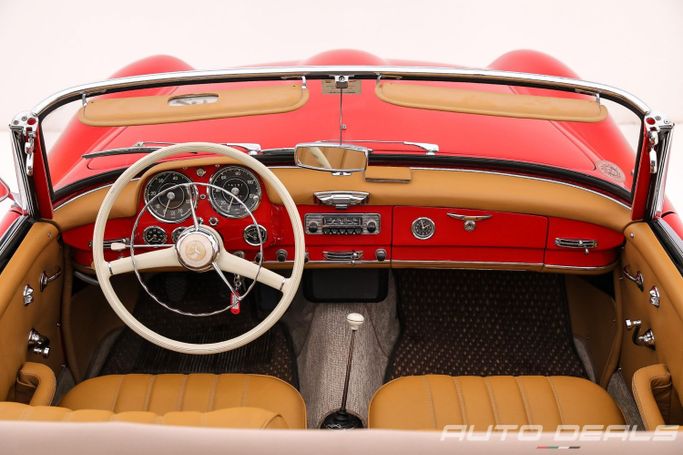 Used Mercedes-Benz SL-Class 190 I (R121), 1.9 l, 1957 in Dubai by AUTO DEALS, Red color. European Specs | AUTO.AE