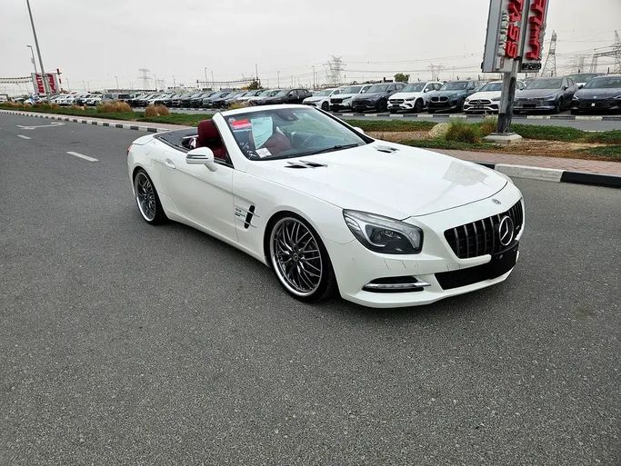 مستعملة Mercedes-Benz SL-Class 350 السادس (R231), 3.5 l, 2013 في في دبي من Irfan Motors، اللون أبيض. المواصفات اليابانية | AUTO.AE | إعلان #256553
