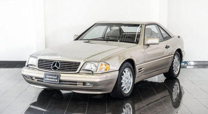 Used Mercedes-Benz SL-Class 500/550 IV (R129) Facelift, 5.0 l, 1996 in Dubai by Tomini Cars, Silver color.  | AUTO.AE | Listing #257765