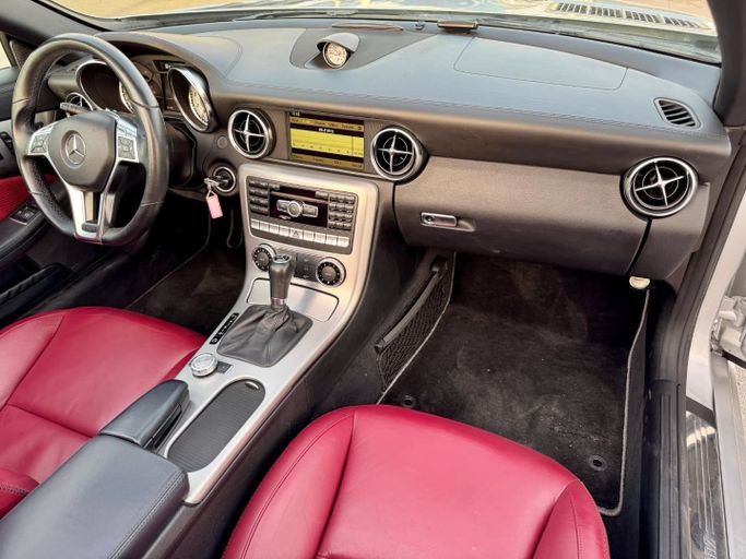 Used Mercedes-Benz SLK-Class 350 III (R172), 3.5 l, 2012 in Dubai by Saeed Auto, Grey color. Japanese Specs | AUTO.AE