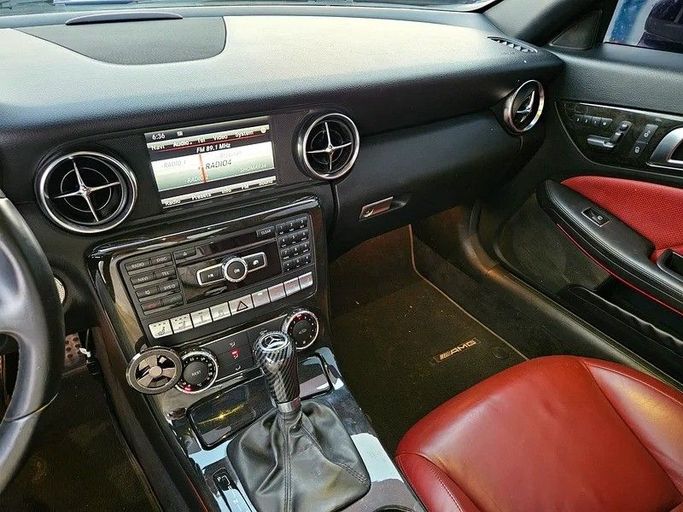 Used Mercedes-Benz SLK-Class 350 III (R172), 3.5 l, 2012 in Dubai by Irfan Motors, Purple color. GCC Specs | AUTO.AE