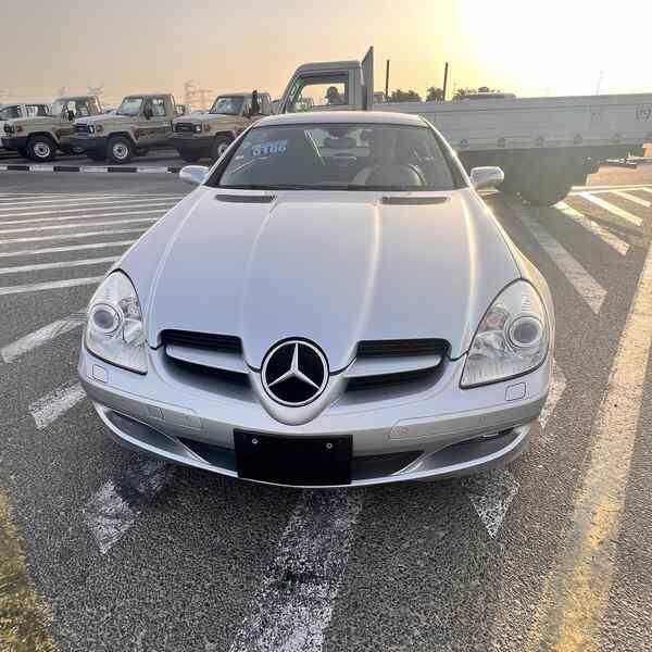 Used Mercedes-Benz SLK-Class 350 II (R171), 3.5 l, 2006 in Dubai by New NS Motors, Silver color. Japanese Specs | AUTO.AE