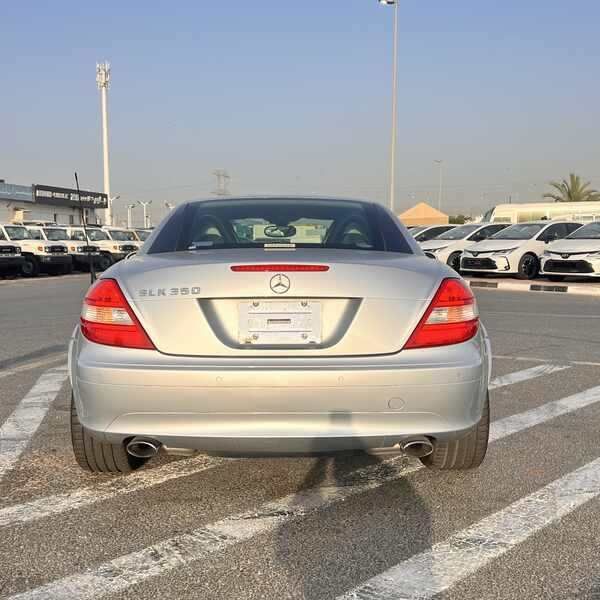 Used Mercedes-Benz SLK-Class 350 II (R171), 3.5 l, 2006 in Dubai by New NS Motors, Silver color. Japanese Specs | AUTO.AE