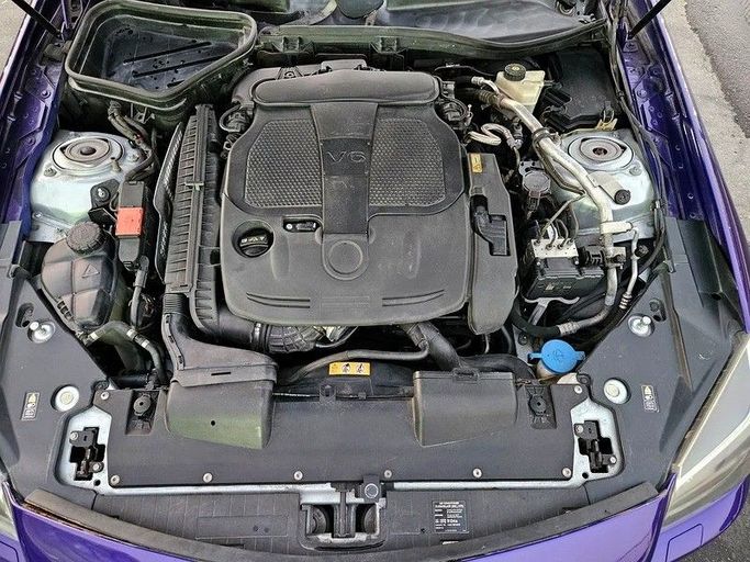 Used Mercedes-Benz SLK-Class 350 III (R172), 3.5 l, 2012 in Dubai by Irfan Motors, Purple color. GCC Specs | AUTO.AE