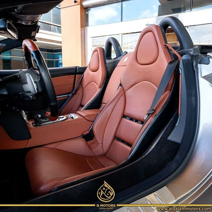 Used Mercedes-Benz SLR McLaren  , 5.4 l, 2009 in Dubai by Q Motors, Silver color. GCC Specs | AUTO.AE