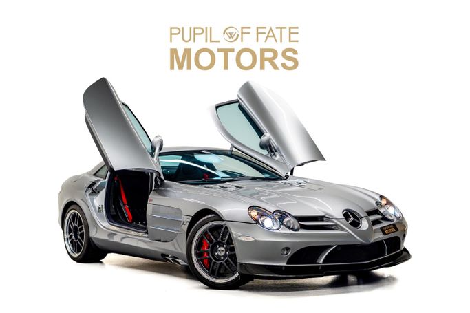 جديدة Mercedes-Benz SLR McLaren 722, 5.4 l, 2007 في في دبي من PUPIL OF FATE MOTORS، اللون فضي. المواصفات الأوروبية | AUTO.AE