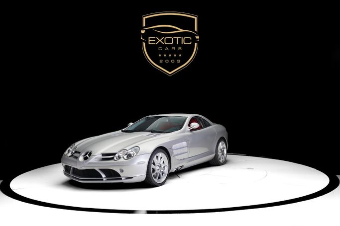 مستعملة Mercedes-Benz SLR McLaren  , 5.4 l, 2004 في في دبي من Exotic Cars، اللون فضي. مواصفات الخليج | AUTO.AE | إعلان #269451