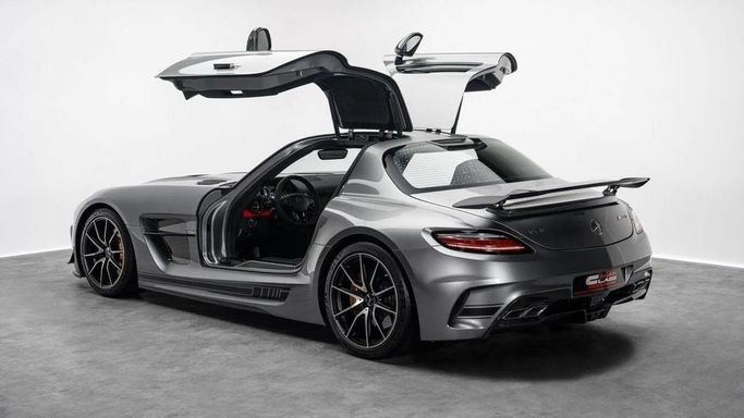 Used Mercedes-Benz SLS AMG Black Series, 6.2 l, 2014 in Dubai by Al Ain Class Motors, Grey color. GCC Specs | AUTO.AE