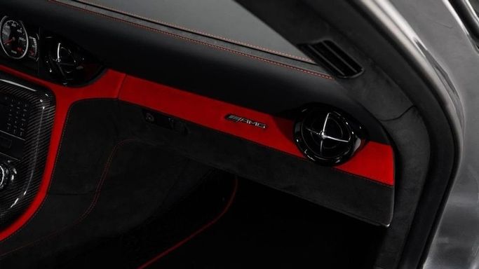 Used Mercedes-Benz SLS AMG Black Series, 6.2 l, 2014 in Dubai by Al Ain Class Motors, Grey color. GCC Specs | AUTO.AE