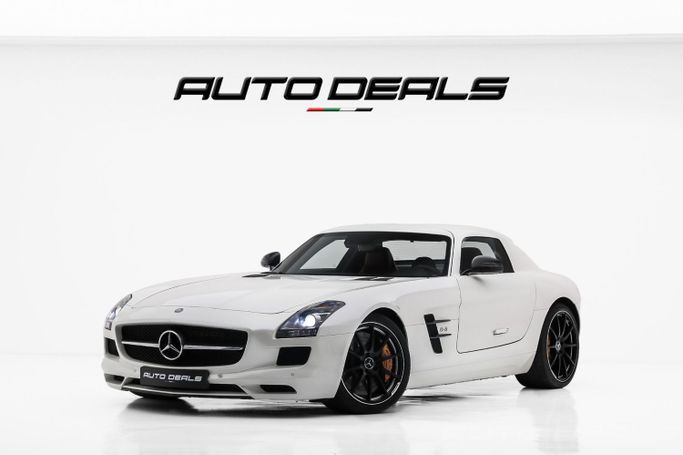 Подержанный Mercedes-Benz SLS AMG, 6.2 л, 2012 в Дубае от AUTO DEALS Белый цвет. GCC | AUTO.AE