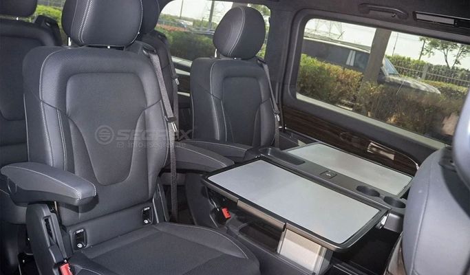 Used Mercedes-Benz V-Class 300 III (W447) Facelift 2, 1.9 l, 2023 in Dubai by Segrex Auto, Black color. European Specs | AUTO.AE