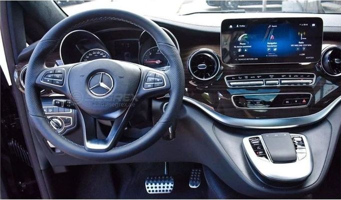 New Mercedes-Benz V-Class 300 III (W447) Facelift 2, 1.9 l, 2023 in Dubai by Segrex Auto, Black color. European Specs | AUTO.AE