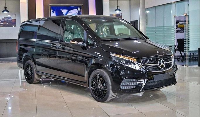New Mercedes-Benz V-Class 300 III (W447) Facelift 2, 1.9 l, 2023 in Dubai by Segrex Auto, Black color. European Specs | AUTO.AE
