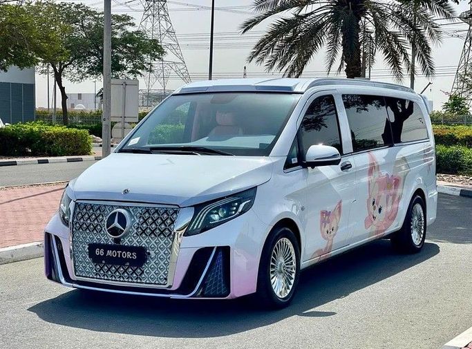 New Mercedes-Benz Vito III (W447), 2.0 l, 2024 in Dubai by 66 Motors, White color. Chinese Specs | AUTO.AE
