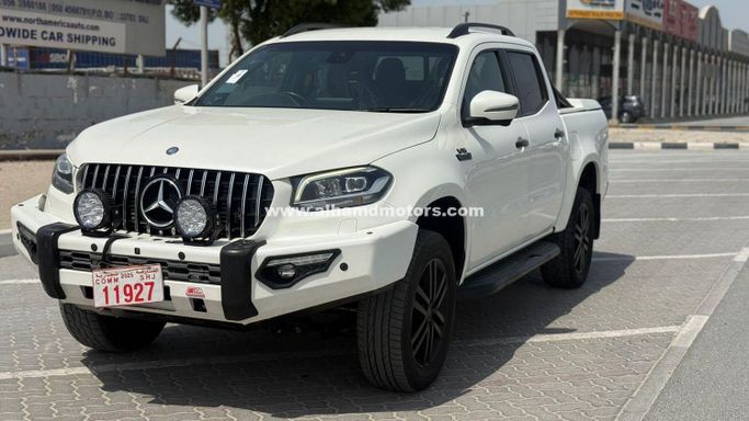 Used Mercedes-Benz X-Class 350 d I, 3.0 l, 2019 in Dubai by Alhamd Motors, White color. Other | AUTO.AE