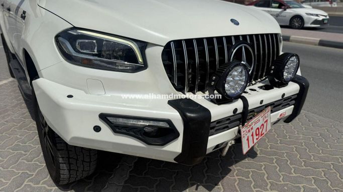 Used Mercedes-Benz X-Class 350 d I, 3.0 l, 2019 in Dubai by Alhamd Motors, White color. Other | AUTO.AE