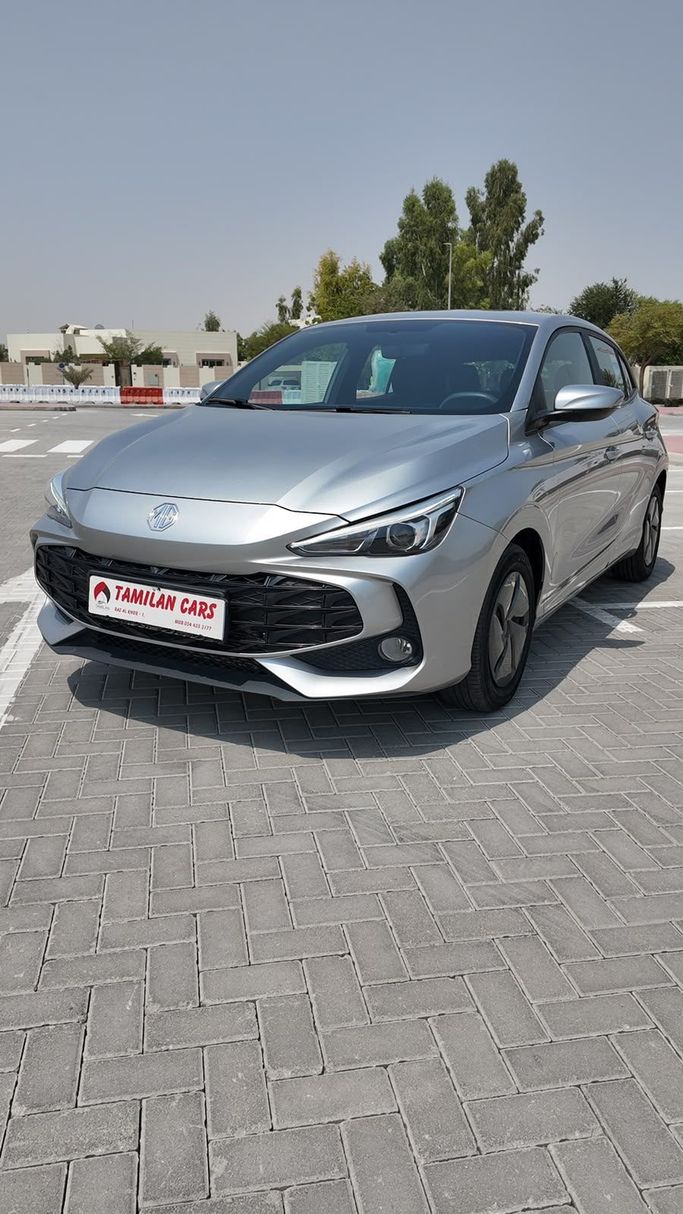 مستعملة MG 3 ثالثاً, 1.5 l, 2024 في في دبي من Tamilan Specialized Vehicles Trading LLC، اللون فضي. مواصفات الخليج | AUTO.AE | إعلان #273020