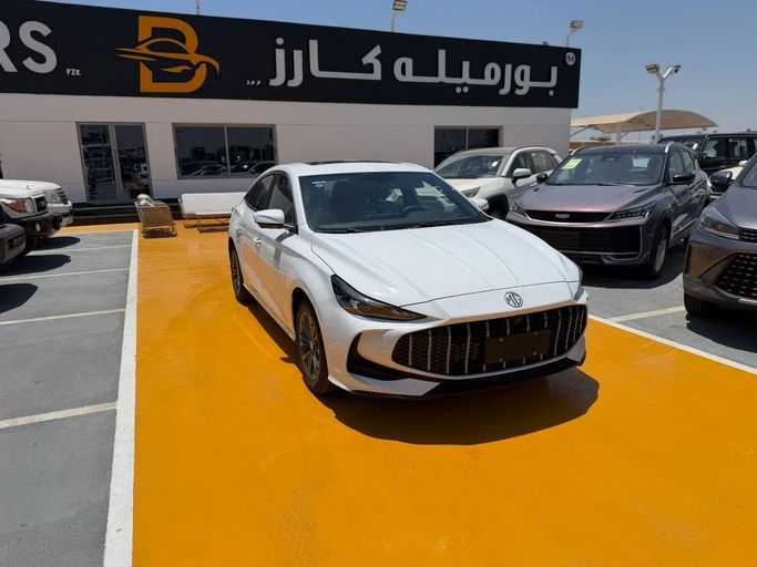 جديدة MG 5 (GT) فيس ليفت الثاني, 1.5 l, 2025 في في دبي من Bormela Cars، اللون أبيض. مواصفات الخليج | AUTO.AE | إعلان #260613