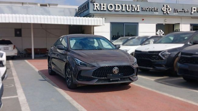 New ⁦MG 5 (GT) II, 1.5 l, 2025⁩ in UAE, Dubai by Rhodium Motors FZE, Grey color. Chinese Specs | AUTO.AE | Listing #286712