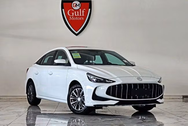 Новый MG 5 II Рестайлинг (GT), 1.5 л, 2025 в Дубае от Gulf Motors Белый цвет. Китайская | AUTO.AE