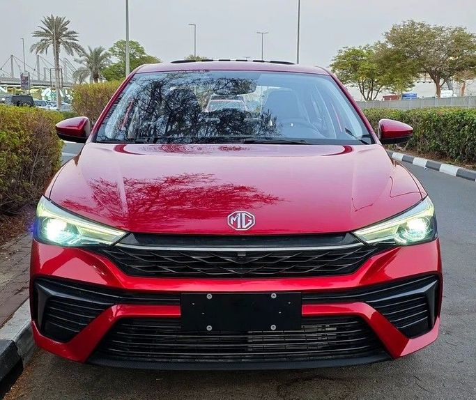 Новый MG 5 I Рестайлинг, 1.5 л, 2025 в Дубае от Passion Motors Красный цвет. GCC | AUTO.AE