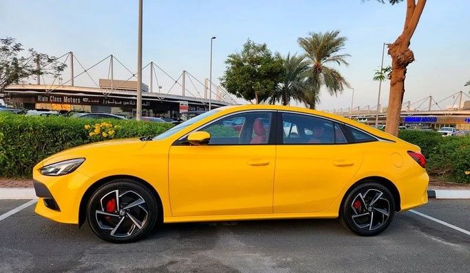 Новый MG 5 II Рестайлинг (GT), 1.5 л, 2024 в Дубае от Passion Motors Желтый цвет. GCC | AUTO.AE