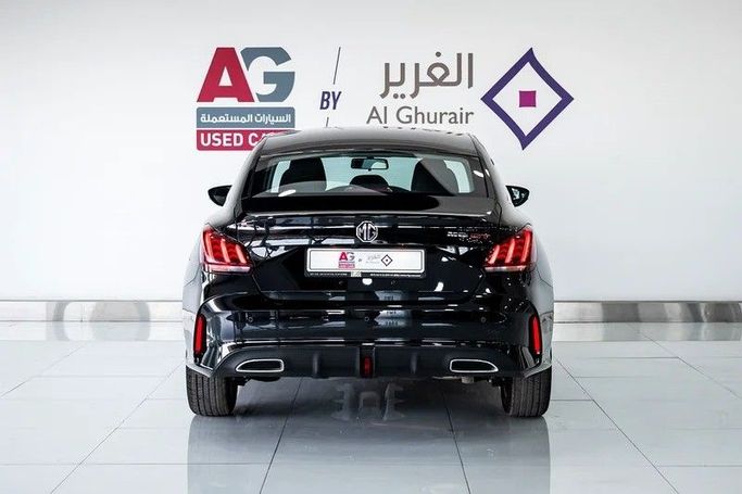New MG 5 II Facelift, 1.5 l, 2025 in Dubai by AG Motors, Black color. GCC Specs | AUTO.AE