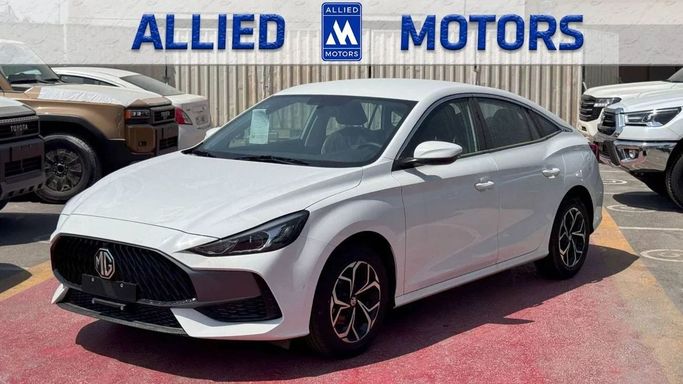 Новый MG 5 II, 1.5 л, 2025 в Дубае от Allied Motors Белый цвет. Китайская | AUTO.AE