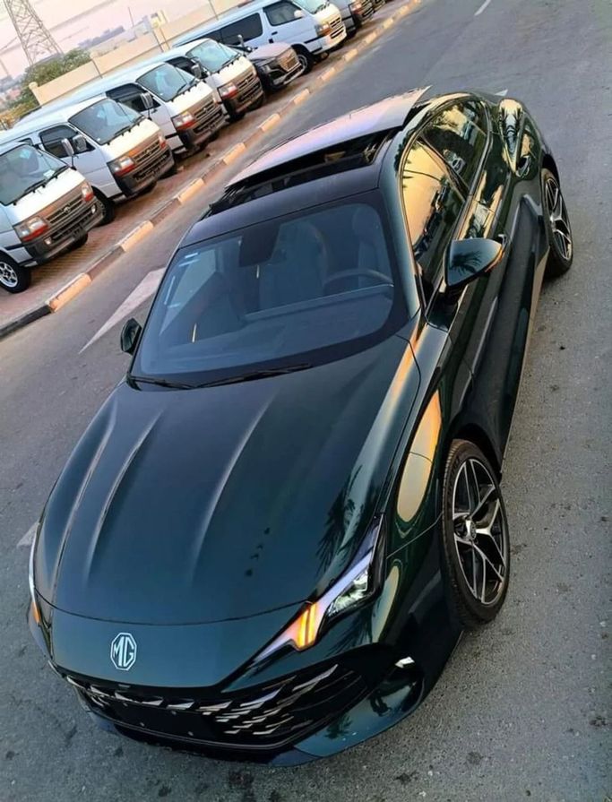 Новый MG 7, 1.5 л, 2025 в Дубае от Mohamed Hakim Motors Зеленый цвет. Other | AUTO.AE