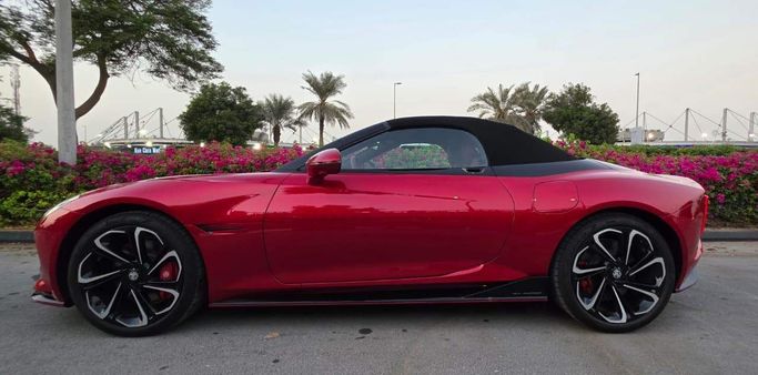 New MG Cyberster, 2023 in Dubai by Passion Motors, Maroon color. Other | AUTO.AE