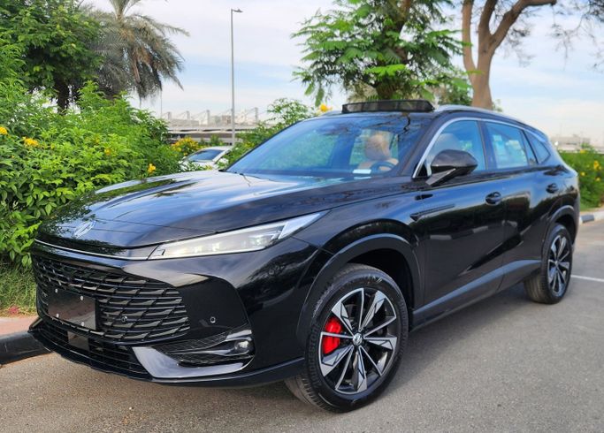 New MG HS II, 1.5 l, 2025 in Dubai by Passion Motors, Black color. GCC Specs | AUTO.AE