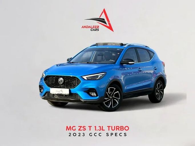 Подержанный MG ZS II Рестайлинг, 1.3 л, 2023 в Дубае от Andaleeb Cars Голубой цвет. GCC | AUTO.AE