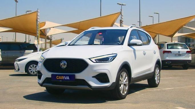 Used MG ZS II Facelift, 1.3 l, 2023 in Dubai by Cariva Used Cars , White color. GCC Specs | AUTO.AE