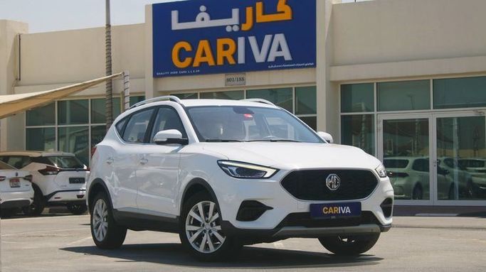 Used MG ZS II Facelift, 1.3 l, 2023 in Dubai by Cariva Used Cars , White color. GCC Specs | AUTO.AE